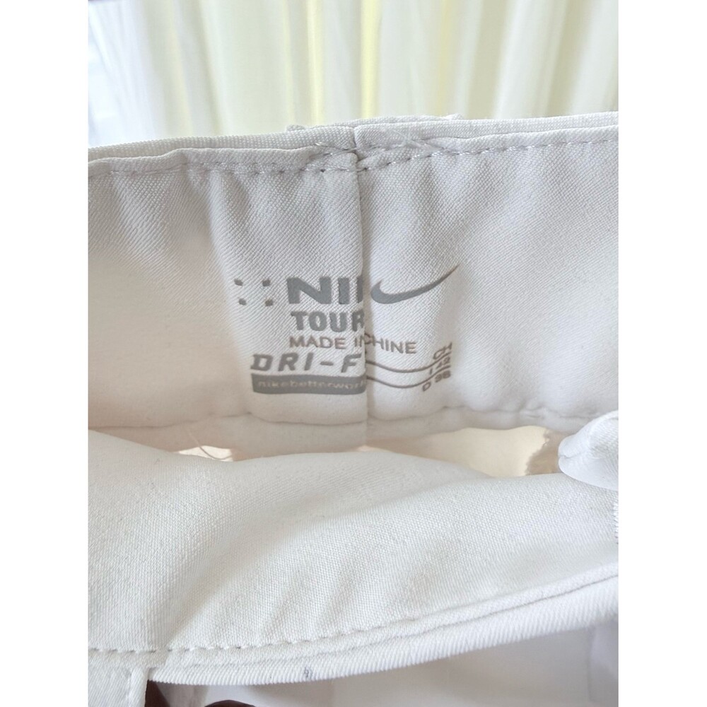 Nike White Dri-FIT Athletic Shorts - Picture 4 of 4